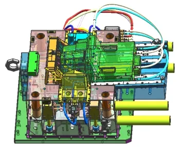 Prototype Design Molding ABS/PC/TPU/TPE Plastic Housing Injection Mould for Electric Digital Blood Pressure Monitor 