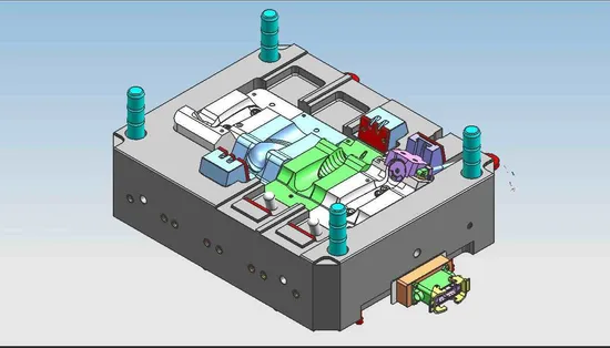 Electronic Motorbike Parts Injection Mold Plastic Moulding Auto Components Mould 