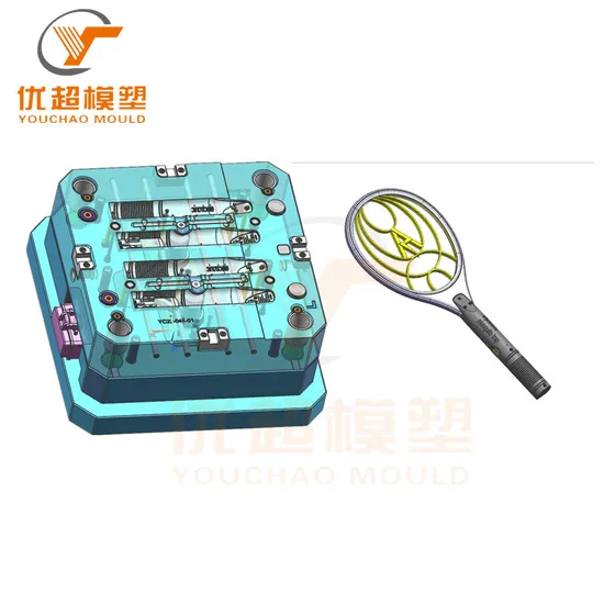 Factory Wholesale New Product Plastic Electric Mosquito Swatter Injection Mould 